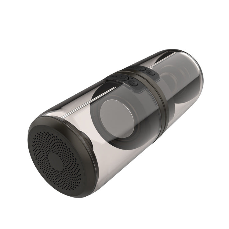 Magnetischer transparenter Bluetooth-Lautsprecher – Kristallklarer Klang