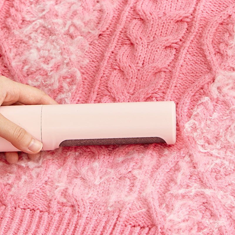 Reusable Pet Hair Remover Brush — Self-Cleaning Lint Roller for Cat & Dog Fur