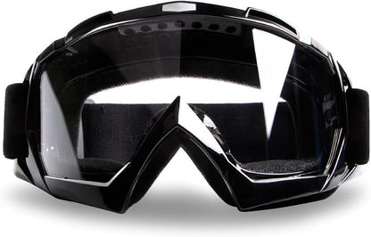 Lunette De Moto Cross, Lunettes De Protection De Sécurité Réglables, Lunettes De Ski Anti-Uv