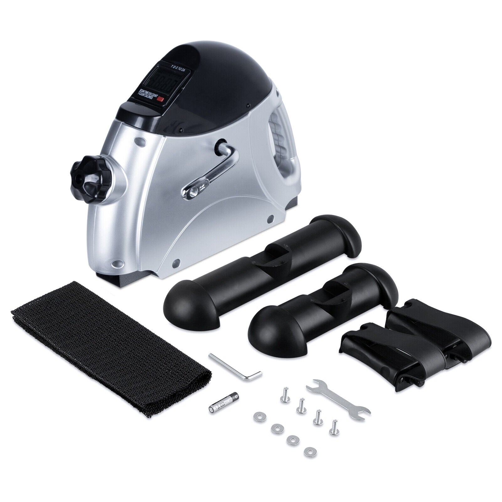 Mini Heimtrainer Pedaltrainer Arm Und Beintrainer Fitness Bike Trimmrad LCD