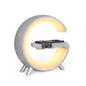 G-Shape LED-Lampe mit Bluetooth-Lautsprecher & Wireless Charger – App-Steuerung RGB-Licht