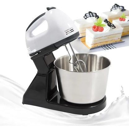Elektrische Küchenmaschine mit Schüssel — 7 Geschwindigkeiten, 1,7 l | 150 W kompakter Küchenmixer