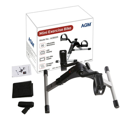 Mini Heimtrainer Pedaltrainer Arm Und Beintrainer Fitness Bike Trimmrad LCD