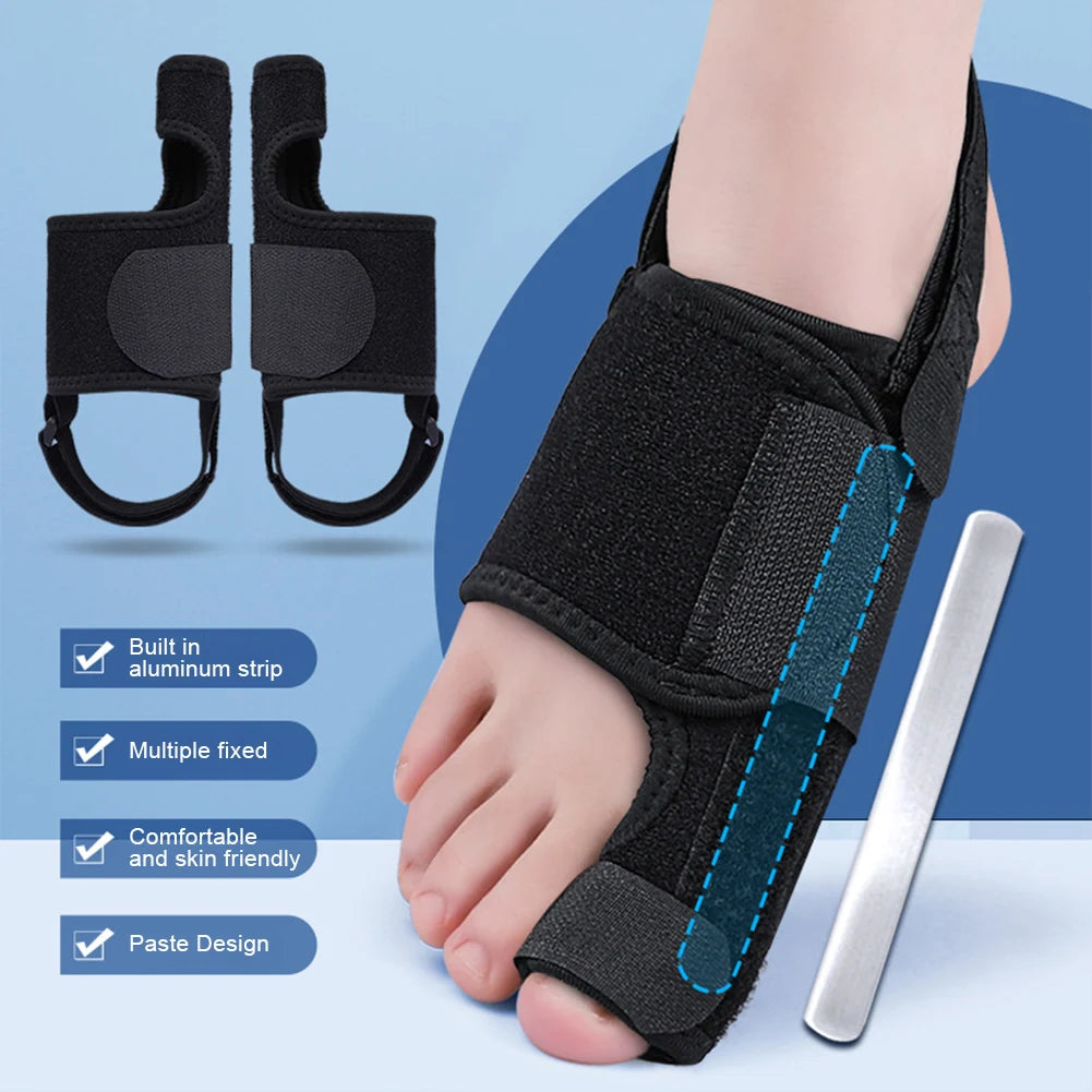 Hallux Valgus Zehenspreizer – Verstellbarer Zehenrichter & Orthopädische Schiene