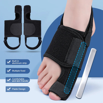 Hallux Valgus Zehenspreizer – Verstellbarer Zehenrichter & Orthopädische Schiene