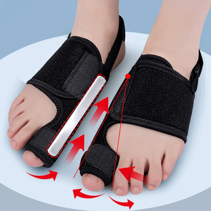 Hallux Valgus Zehenspreizer – Verstellbarer Zehenrichter & Orthopädische Schiene