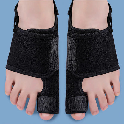 Hallux Valgus Zehenspreizer – Verstellbarer Zehenrichter & Orthopädische Schiene