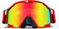 Lunette De Moto Cross, Lunettes De Protection De Sécurité Réglables, Lunettes De Ski Anti-Uv
