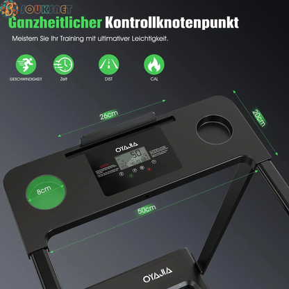 Treadmill Walking Pad for Home 3In1 Folding under Desk Treadmill 2.5HP Smart Walking Treadmill with APP & LED Display